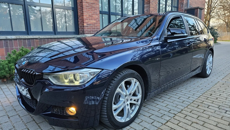 BMW Seria 3 cena 32000 przebieg: 340000, rok produkcji 2013 z Wrocław małe 106